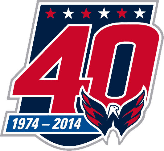 Washington Capitals 2015 Anniversary Logo iron on transfers for fabric